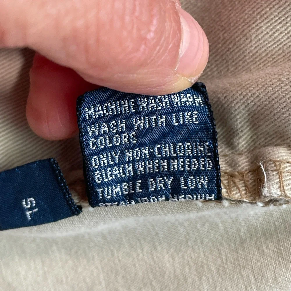 Polo Ralph Lauren 67 Chino‎ Cargo Shorts Men 30 (Tag 32) Beige Outdoors Hike